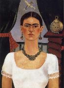 Frida Kahlo Time fled oil painting on canvas